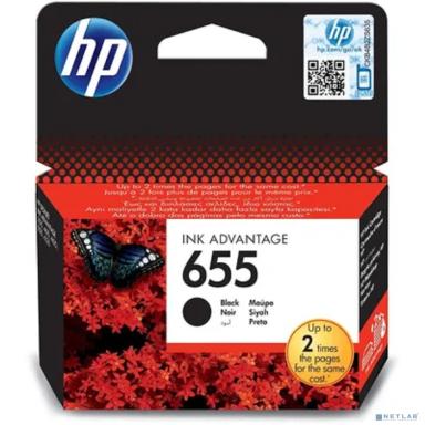 HP CZ109AE Картридж №655, Black {DeskJet IA 3525/5525/4615/4625, Black} 