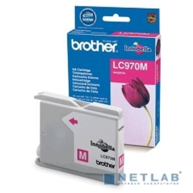 Brother LC-970M Картридж ,Magenta{DCP-135C/150C/MFC-235C/260C, Magenta, (300стр)}