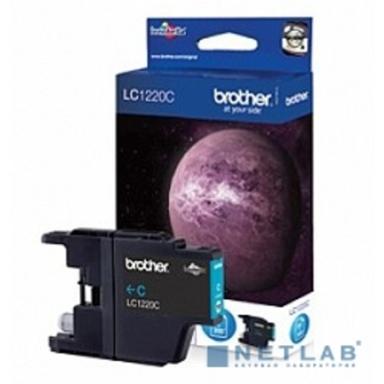 Brother LC-1220C Картридж ,Cyan{MFC-J430W/J825DW/DCP-J525W, Cyan, (300стр)}