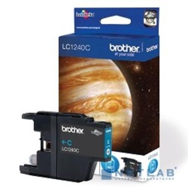 Brother LC-1240C Картридж ,Cyan MFC-J6510/6910DW/J430W/J825DW/DCP-J525W, Cyan, (600стр)(LC1240C)