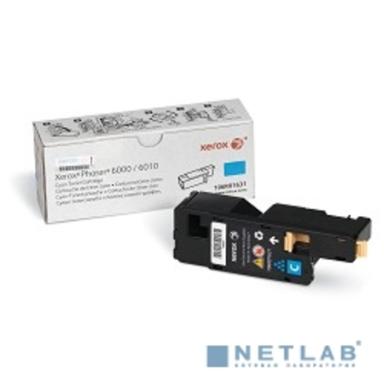 XEROX 106R01631 Тонер-картридж Xerox Phaser 6000/6010, cyan 1k