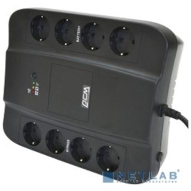 PowerCom SPD-650U ИБП {Line-Interactive, 650VA / 390W, Tower, Schuko, USB} (688275)