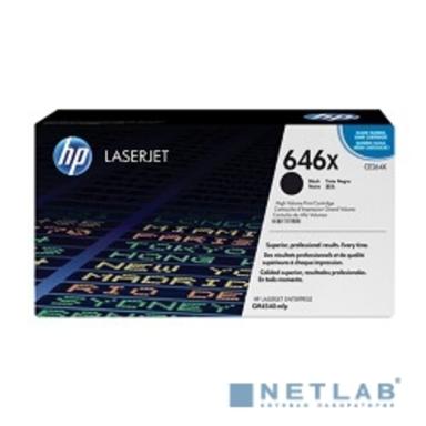 HP CE264X Картридж ,Black{CLJ CM4540, Black, (17000стр.)} 