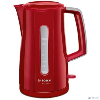 BOSCH TWK3A014 Чайник,1.7 л, 2400Вт, красный