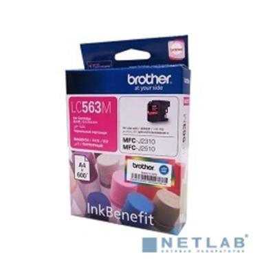 Brother LC-563M Картридж ,Magenta MFCJ2510/2310, Magenta, (600стр.)