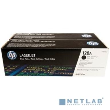 HP CE320AD Картридж 128A ,Black{CLJ Pro CM1415FN/CM1415FNW/CP1525N/CP1525NW, Black, (2 x 2 000 стр.)}