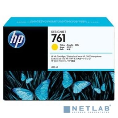 HP CM992A Картридж №761 {Designjet T7100, Yellow (400ml)}