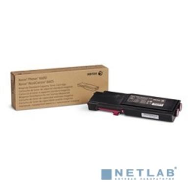 XEROX 106R02250 Тонер-картридж XEROX Phaser 6600/WC 6605 Пурпурный (2 000 стр.)