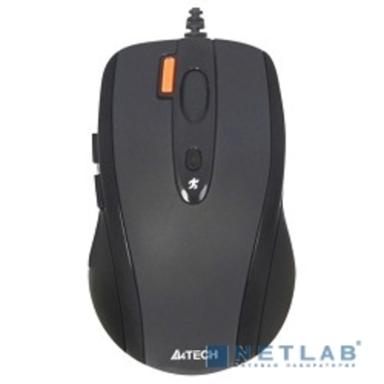 A-4Tech Мышь N-70FX(-1) (BLACK)  USB, 4+1 кл.-кн.,провод.мышь [627755]