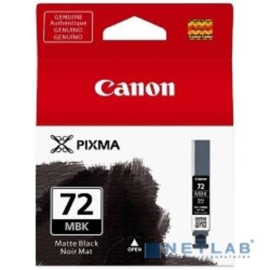 Canon PGI-72MBK 6402B001 Картридж для Canon PIXMA PRO-10, Матовый-черный, 1640стр.