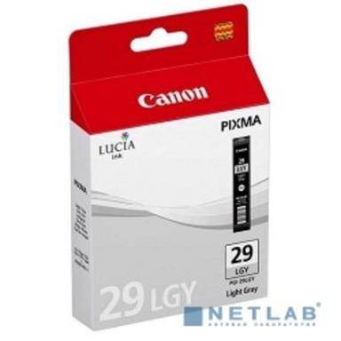 Canon PGI-29LGY 4872B001  Картридж  для Pixma Pro 1, Светло Серый, 352 стр.