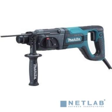 Makita HR2475 Перфоратор SDS+ [HR2475] {780Вт,3реж,2.7Дж,0-4500у\м,3кг,чем,Д-образ}