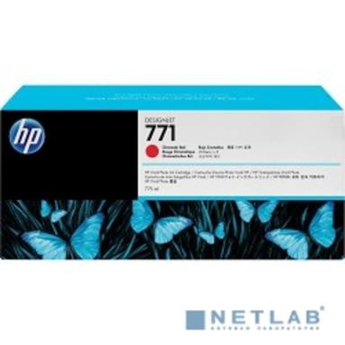 HP B6Y08A Картридж №771, Chromatic Red {Designjet Z6200 Chromatic red, (775ml)}
