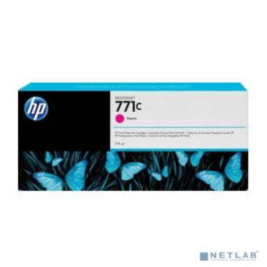 HP B6Y09A Картридж №771, Magenta {Designjet Z6200, Magenta (775ml)}
