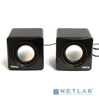 Dialog Colibri AC-04UP BLACK-ORANGE {акустические  колонки 2.0, 6W RMS, пит. от USB}