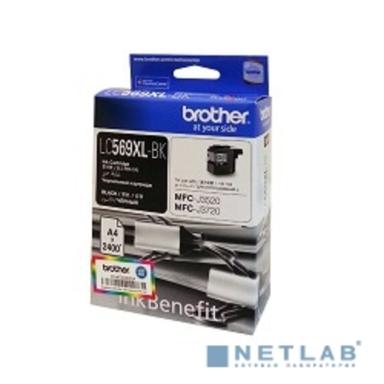 Brother LC569XLBK Картридж ,Black{MFC-J3720/3520, Black, (2400стр.) (LC569XLBK)