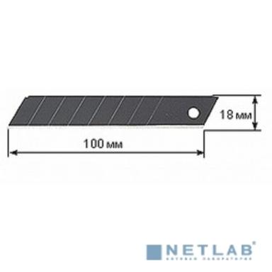 OLFA Лезвие BLACK MAX сегментированное, 8 сегментов, 18х100х0,5мм, 50шт [OL-LBB-50B]