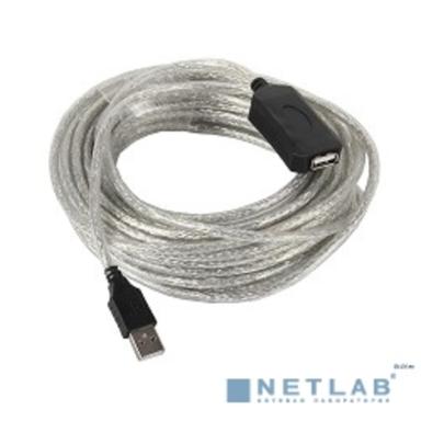 VCOM VUS7049-20M Кабель-адаптер USB2.0-repeater, удлинительный активный <Am-->Af> 20м [6937510851379]