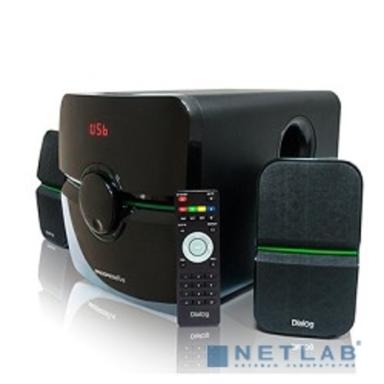 Dialog Progressive AP-203 BLACK {2.1, 18W+2*10W RMS, USB+SD reade}