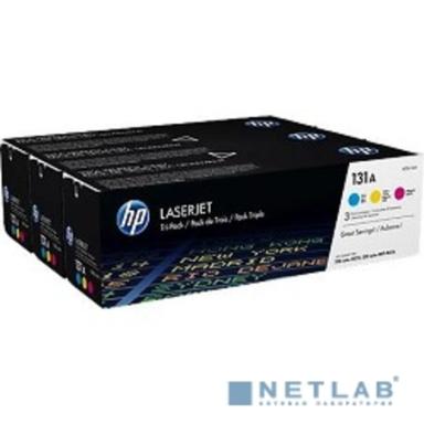 HP U0SL1AM Картридж, Cyan/Magenta/Yellow { LaserJet Pro 200 color M251/M251n/M251nw/M276/M276n/M276nw, (1800стр.), (CF211A + CF212A + CF213A)}