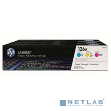 HP CF341A Картридж, Cyan/Magenta/Yellow {LJ CP1025, (CE311A+CE312A+CE313A)}