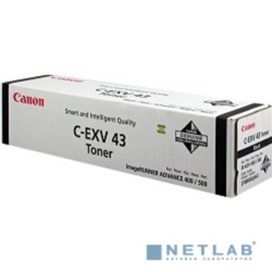 Canon C-EXV43  2788B002 Тонер  для IR 400i / 500i. Чёрный. 15200стр. (CX)