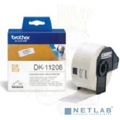 Brother DK11208 Наклейки адресные большие 38х90мм (400шт)