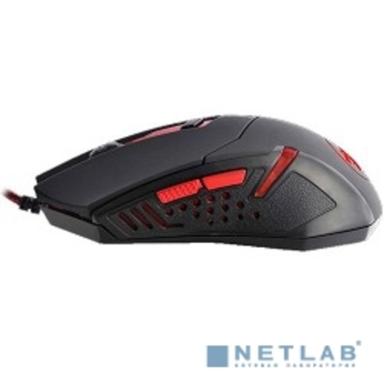 Redragon Centrophorus Black-Red USB [70235] {проводная игровая мышь,6кн,1 кл-кн,1000/1600/2000dpi}