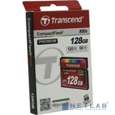 Compact Flash 128Gb Transcend, High Speed (TS128GCF800) 800-x