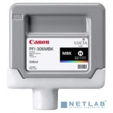 Canon PFI-306 BK 6657B001 Картридж струйный черный для iPF8300S/8400/9400S/9400