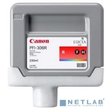 Canon PFI-306R 6663B001 Картридж для Canon iPF8300/iPF8300S, красный
