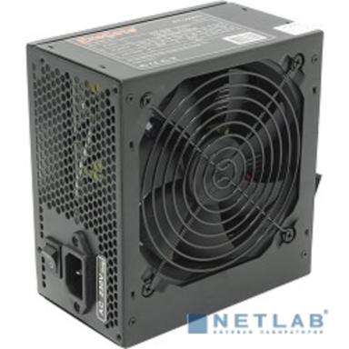 Exegate EX221641RUS Блок питания 500W ATX-500PPX RTL, black, active PFC, 12cm, 20+4pin/4pin/PCI-E/4*IDE/5*SATA