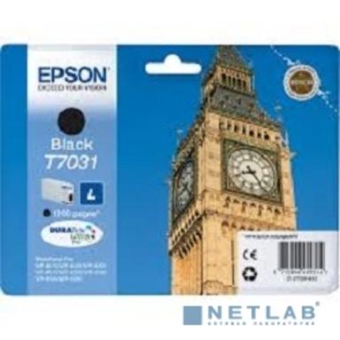 EPSON C13T70314010 Картридж для Epson WorkForce Pro WP4015DN/4025DW/4095DN/4515DN/4525DNF/4535DWF/4595DNF, чёрный,  (1,2K)