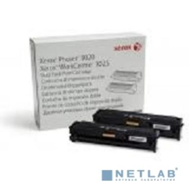 XEROX 106R03048 Тонер-картридж черный Phaser 3020/WC3025, 2*1,5 К, (двойная упаковка)