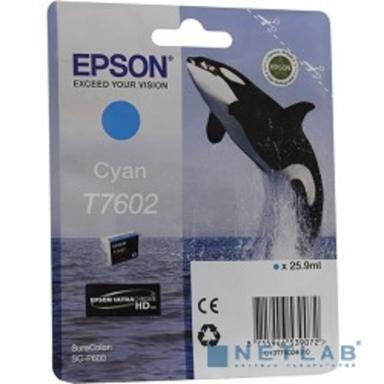 EPSON C13T76024010 SC-P600 Cyan (cons ink)