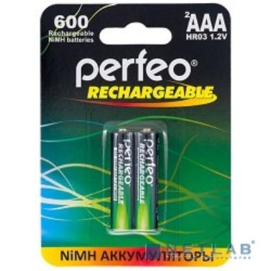 Perfeo AAA600mAh/2BL (2шт в уп-ке)