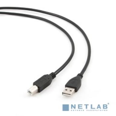 Bion Кабель интерфейсный USB 2.0 AM/BM, 3м, черный [BXP-CCP-USB2-AMBM-030]