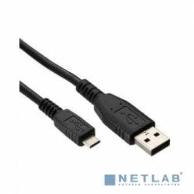 Bion Кабель USB 2.0 - micro USB, AM-microB, 0.5м, черный [BXP-CCP-mUSB2-AMBM-005]