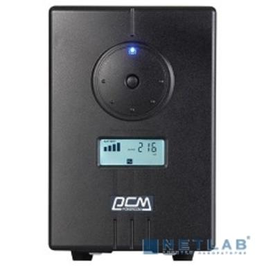 PowerCom ИБП Infinity INF-800(AP) {Line-Interactive, 800VA / 480W, Tower, 2xEURO, LCD, USB, подкл. доп. батарей} (314809)