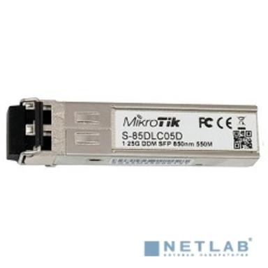 MikroTik S-85DLC05D Модуль SFP 1.25GBit, MM, 550m, 850nm