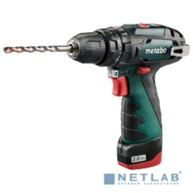 Metabo PowerMaxx SB Ударная дрель-шуруповерт [600385500] { 10.8 В, 2 Ач, БЗП,34 Нм, 1.12 кг }