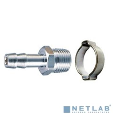FUBAG Переходник 3/8"M на елочку 10мм с обжимным кольцом 10*15мм [180263]