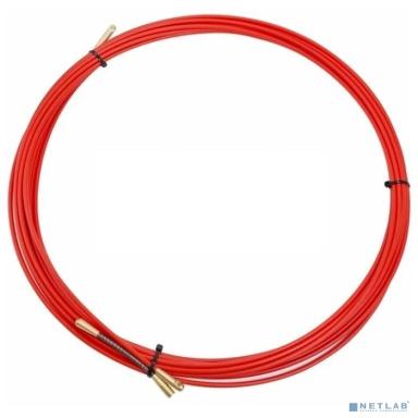 Rexant (47-1010) Протяжка кабельная (мини-УЗК в бухте), стеклопруток, d=3,5мм, 10м, красная