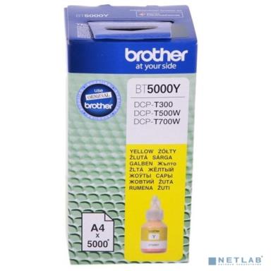 Brother BT5000Y Чернила, Yellow DCPT300/500W/700W (41,8мл, 5000стр) (BT5000Y)