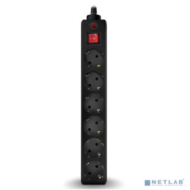 SVEN Фильтр Optima 3.0 м (6 розеток), черный, цветная коробка [SV-013646]