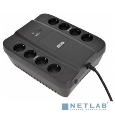 PowerCom Spider SPD-1000N ИБП {OffLine, 1000VA/550W, Tower, 8xEURO: 4 с резервным питанием, 4 с фильтрацией} (332717)