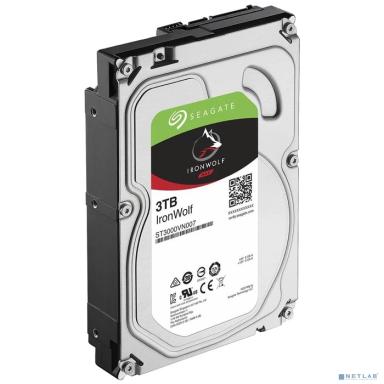 3TB Seagate Ironwolf (ST3000VN007) {SATA 6.0Gb/s, 5900 rpm, 64mb buffer, 3.5",для NAS}