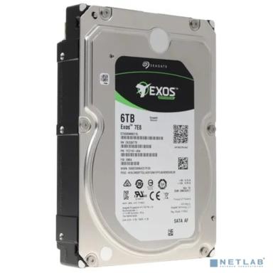 6TB Seagate Seagate 7200 Exos 7E8 (ST6000NM0115) {SATA 6Gb/s, 7200 rpm, 256mb buffer, 3.5"}