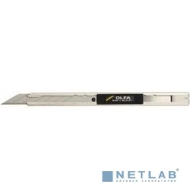 Нож OLFA для графических работ, корпус из нержавеющей стали, 9мм [OL-SAC-1]