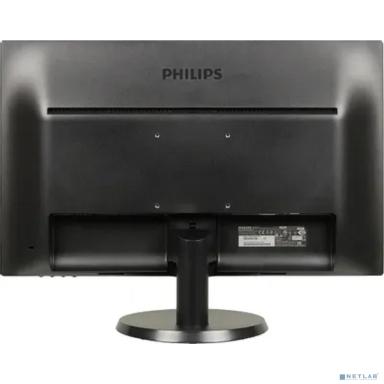 LCD PHILIPS 23.6" 243V5QHABA (00/01) черный {MVA 1920x1080 8ms 178/178 250cd 10M:1 D-Sub DVI HDMI 2x2W}